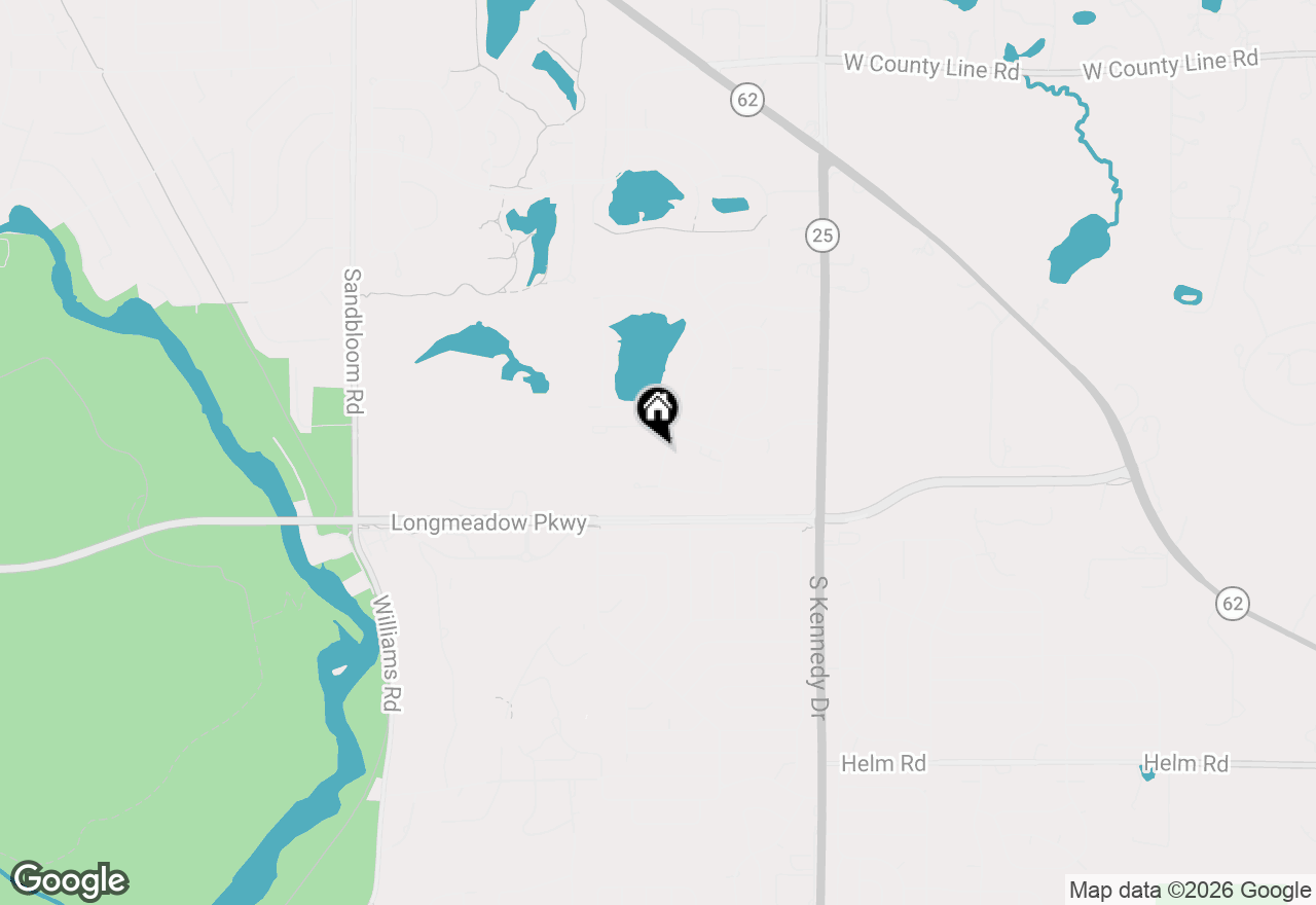 Map of 1117 Silverstone Drive #1117, Carpentersville, IL 60110