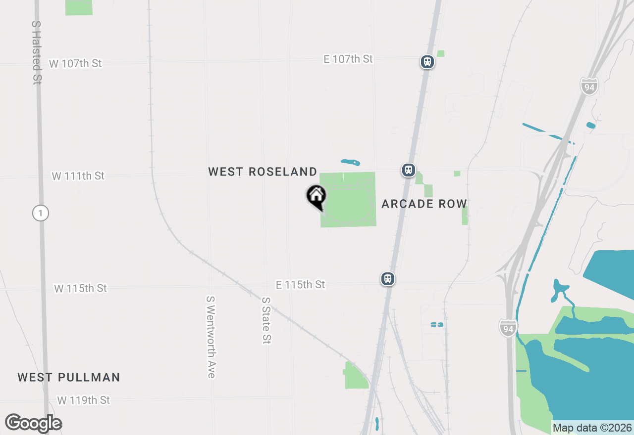 Map of 11234 S Indiana Avenue, Chicago, IL 60628