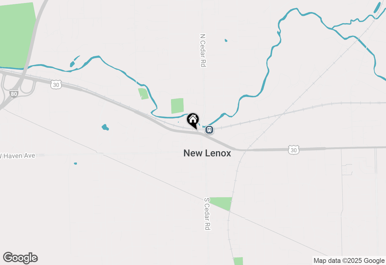 Map of 125 W Maple Street, New Lenox, IL 60451