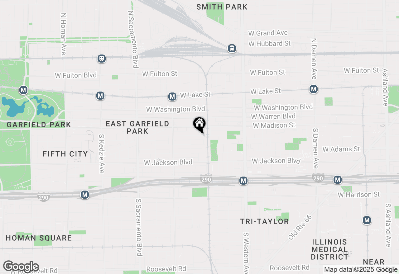 Map of 2631 W Monroe Street, Chicago, IL 60612