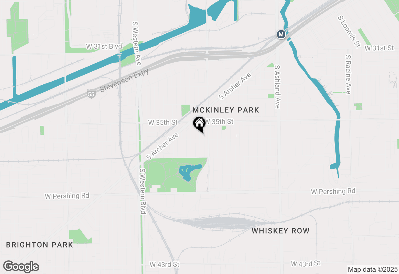 Map of 3556 S Seeley Avenue #303, Chicago, IL 60609