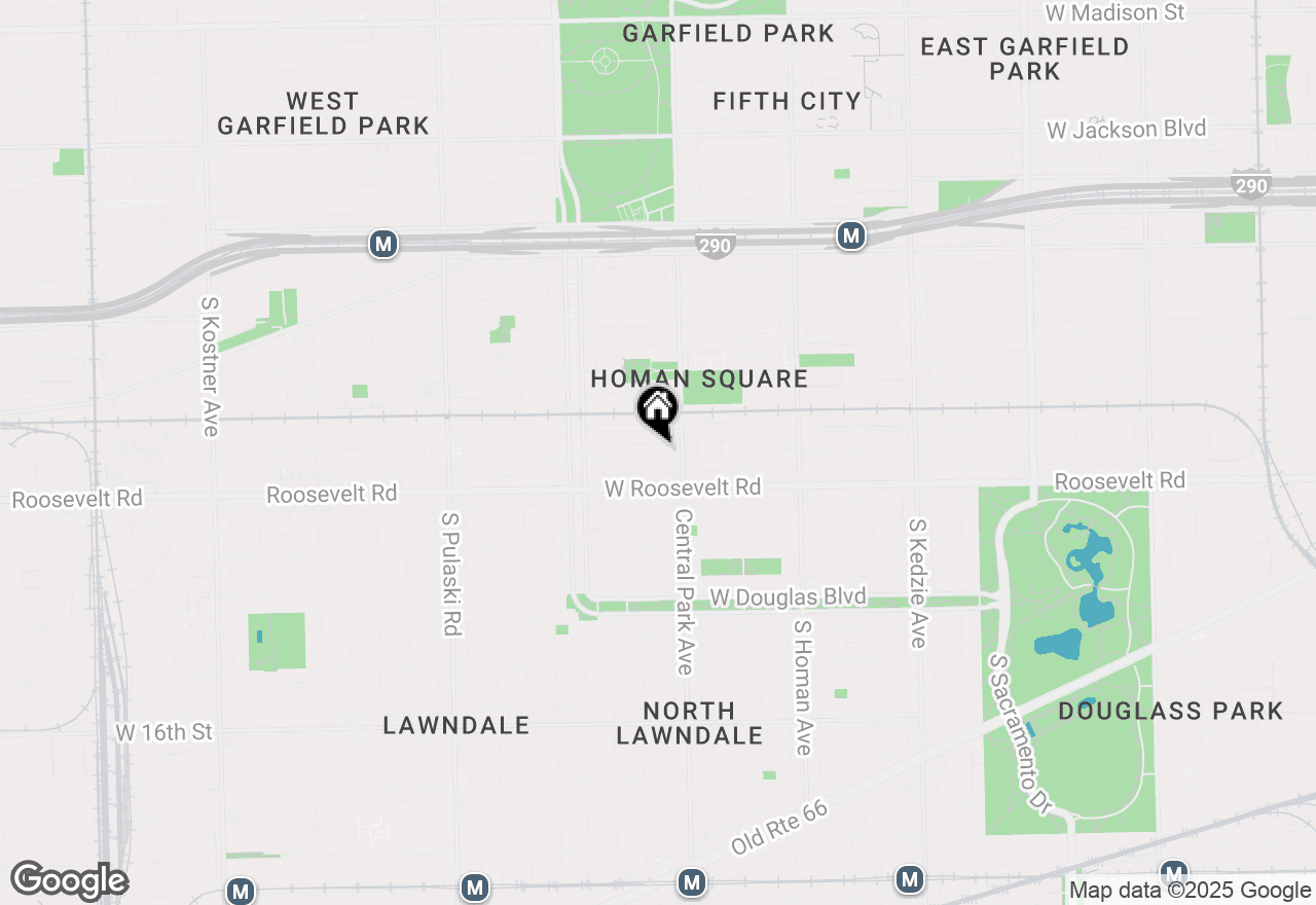 Map of 3626 W Grenshaw Street, Chicago, IL 60624