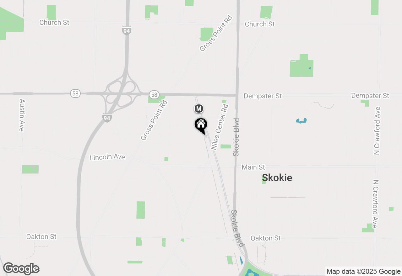 Map of 8534 Terminal Avenue, Skokie, IL 60077