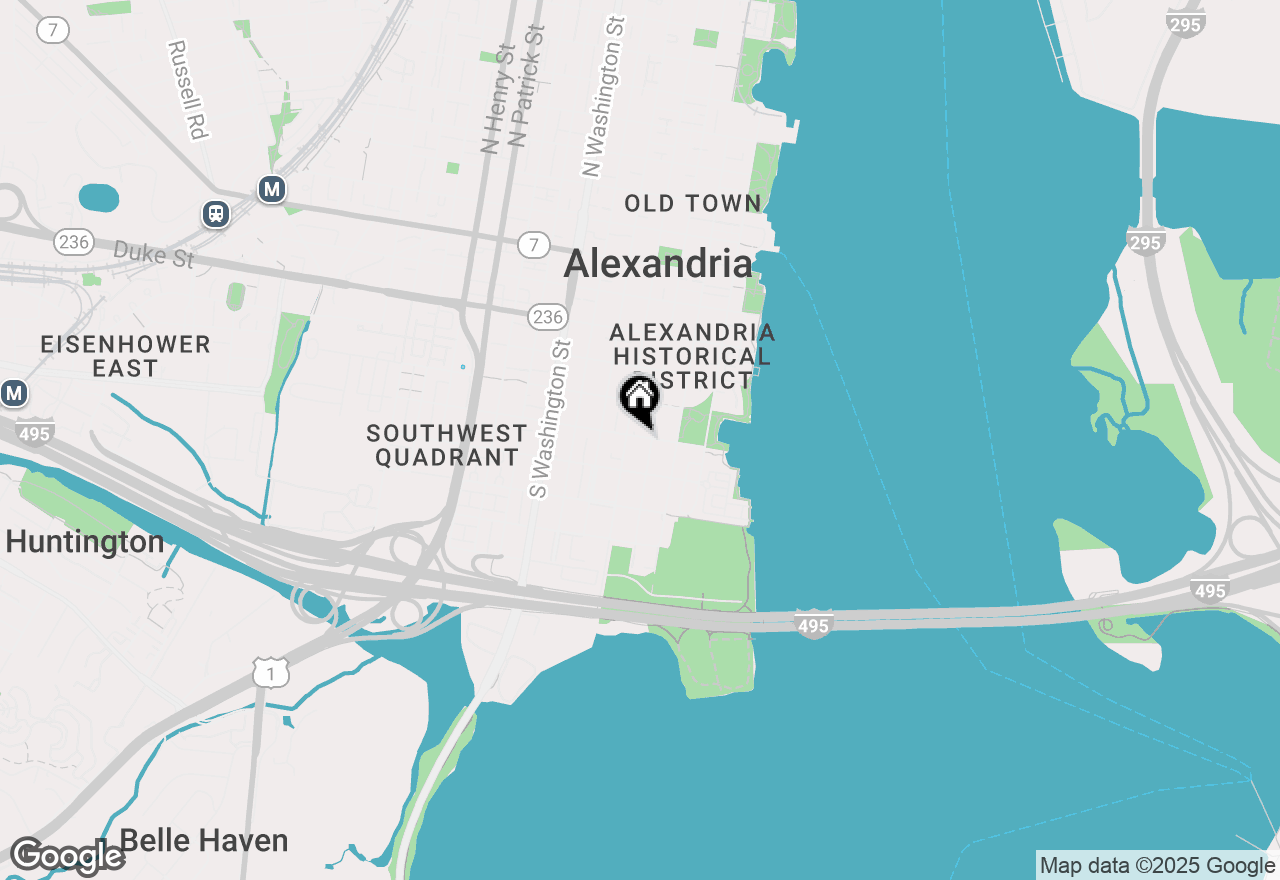 Map of 310 Gibbon Street, Alexandria, VA 22314