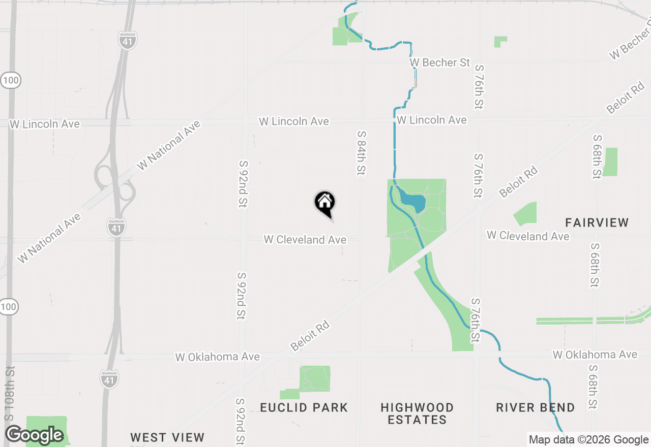 Map of 2637 S 86th St, West Allis, WI 53227
