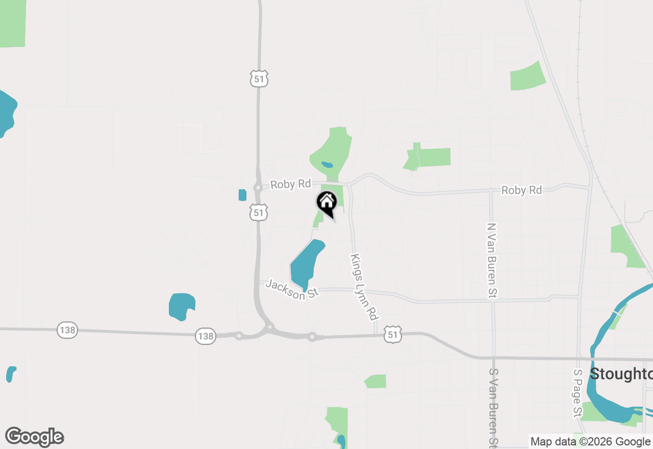 Map of 2000 Buckingham Road, Stoughton, WI 53589