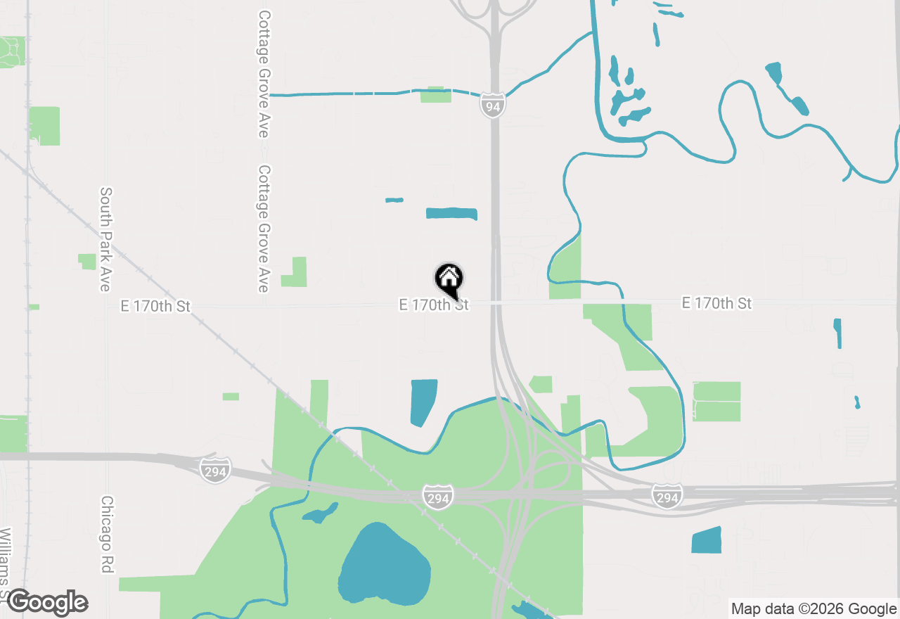 Map of 17001 Kimbark Avenue, South Holland, IL 60473