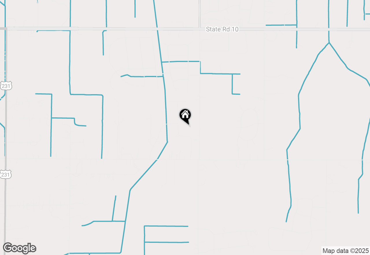 Map of 11281 Waters Edge Drive, Wheatfield, IN 46392