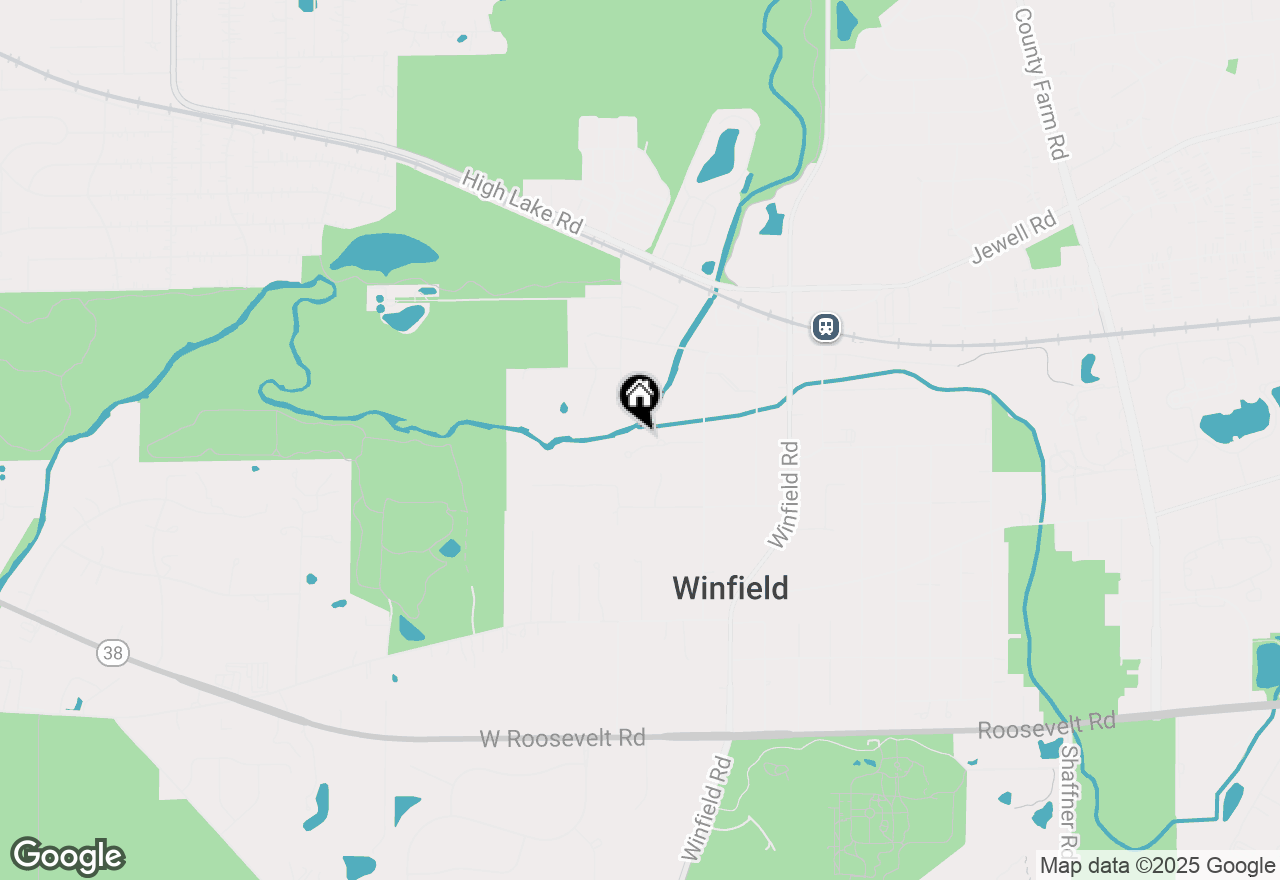 Map of 27W750 Brookside Drive, Winfield, IL 60190