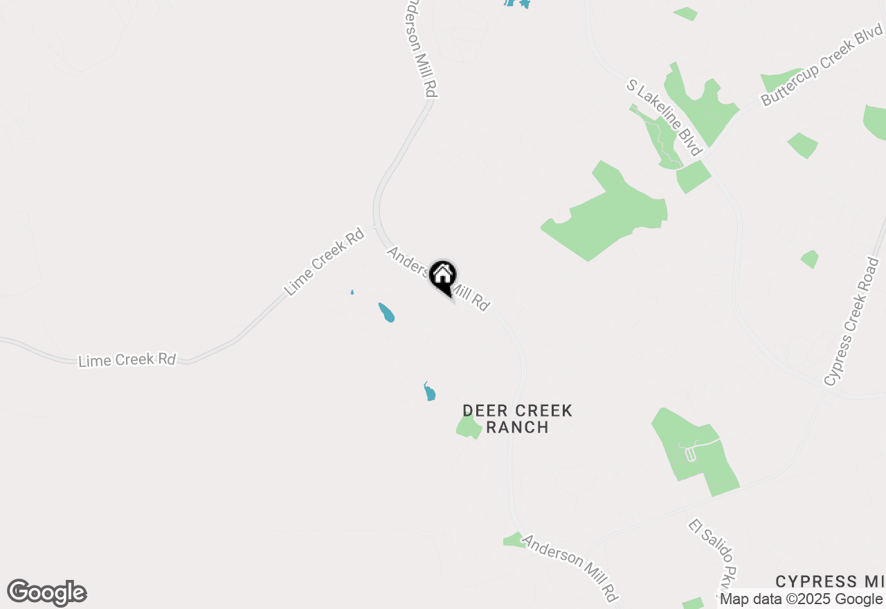 Map of 1107 Rowley Dr, Cedar Park, TX 78613