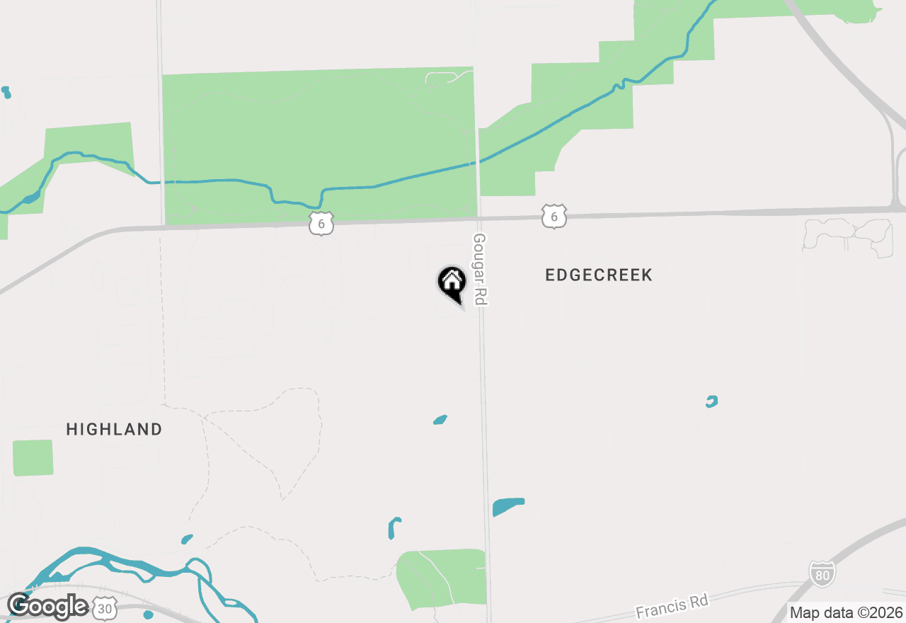 Map of 2907 Golf Road, Joliet, IL 60432