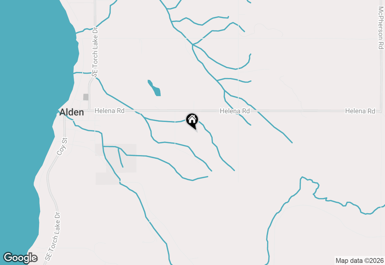 Map of  Helena Road, Alden, MI 49612