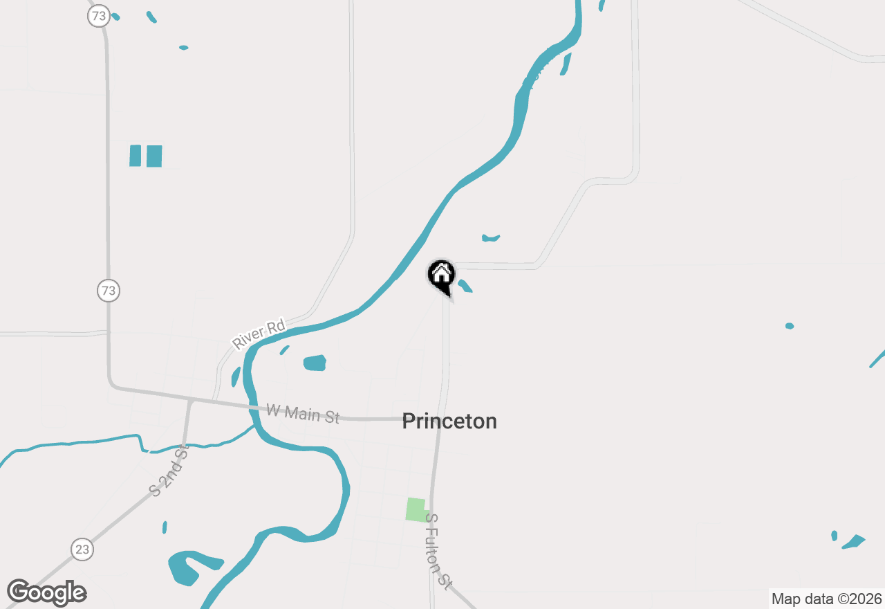 Map of 471 N Fulton Street, Princeton, WI 54968