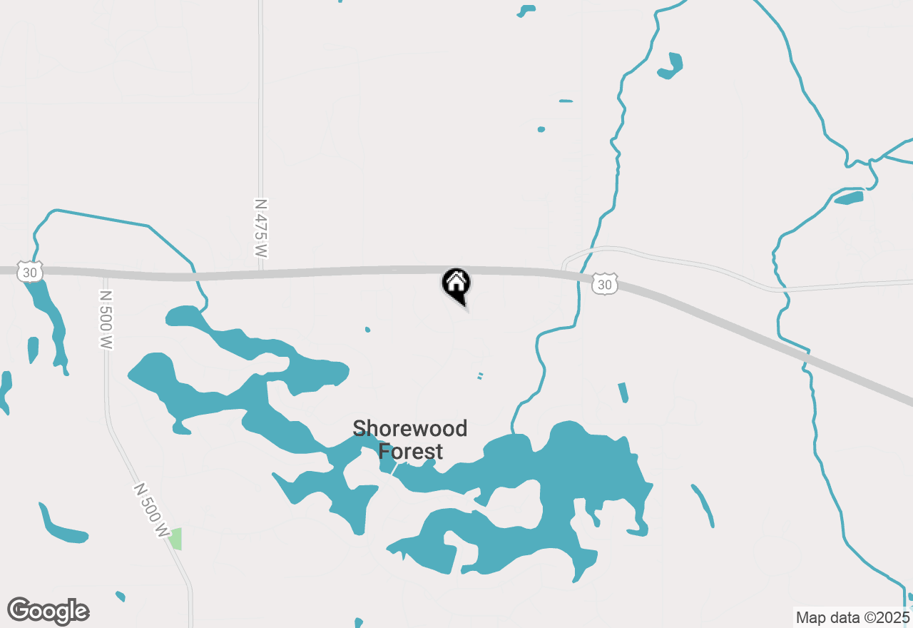 Map of 421 Chadwick Circle, Valparaiso, IN 46385