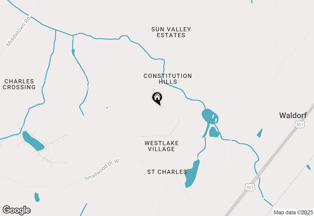 Map of 4660 Gadwell Place, Waldorf, MD 20603