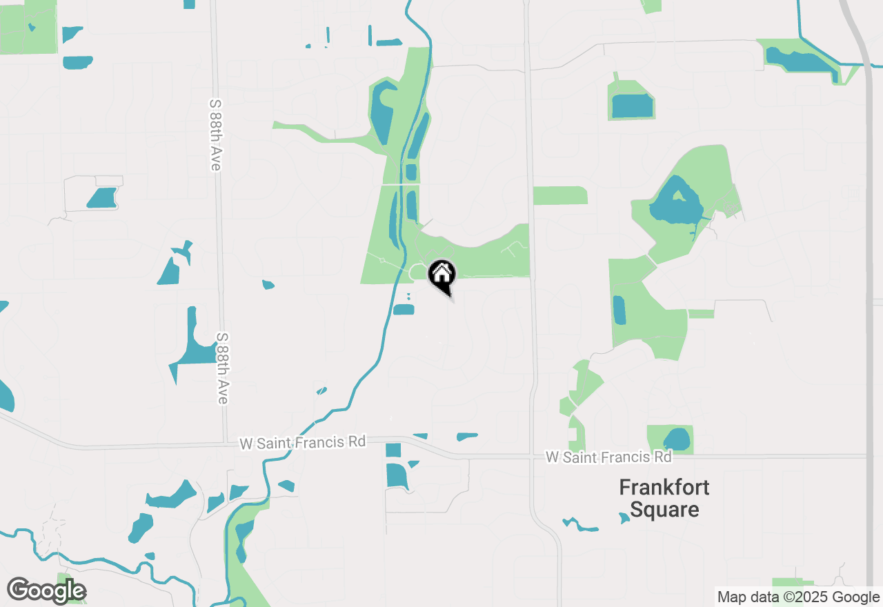 Map of 19936 S Spruce Drive, Frankfort, IL 60423