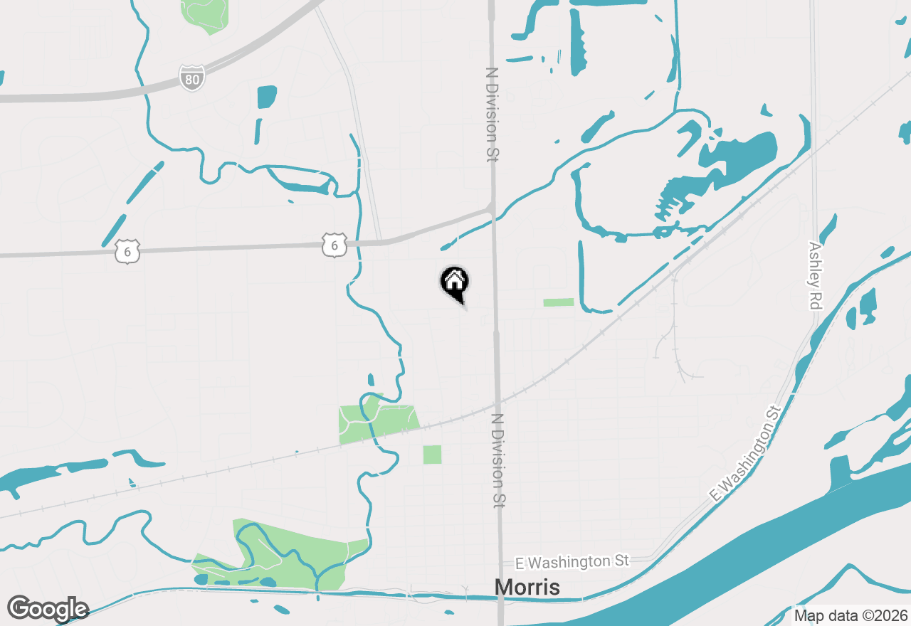 Map of 1264 Liberty Street, Morris, IL 60450