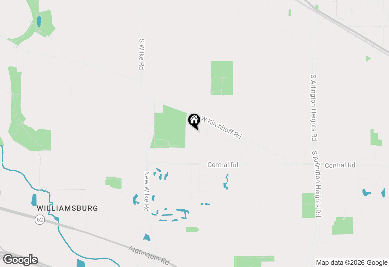 Map of 835 S Dwyer Avenue #A, Arlington Heights, IL 60005
