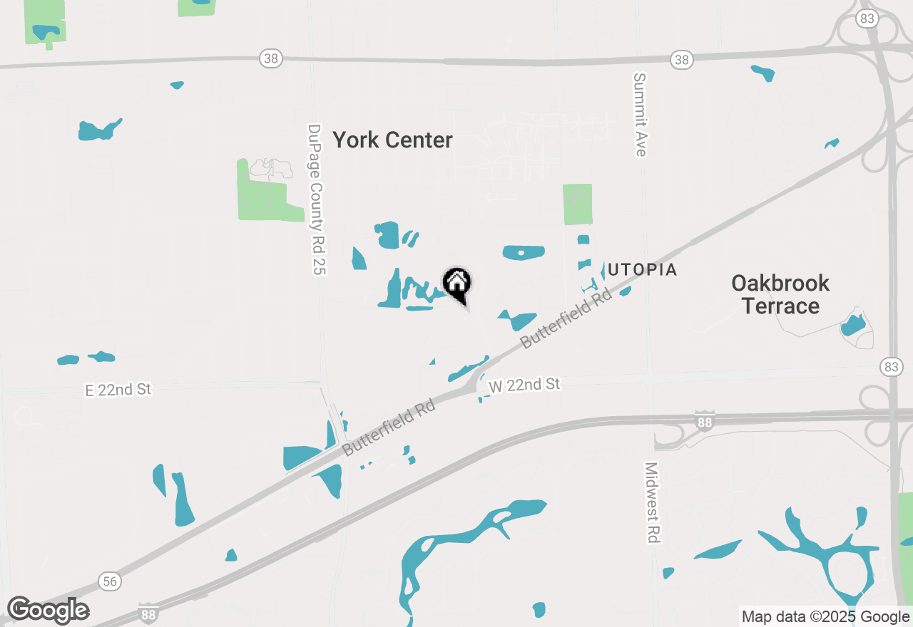 Map of 18W070 Royce Boulevard #319, Oakbrook Terrace, IL 60181