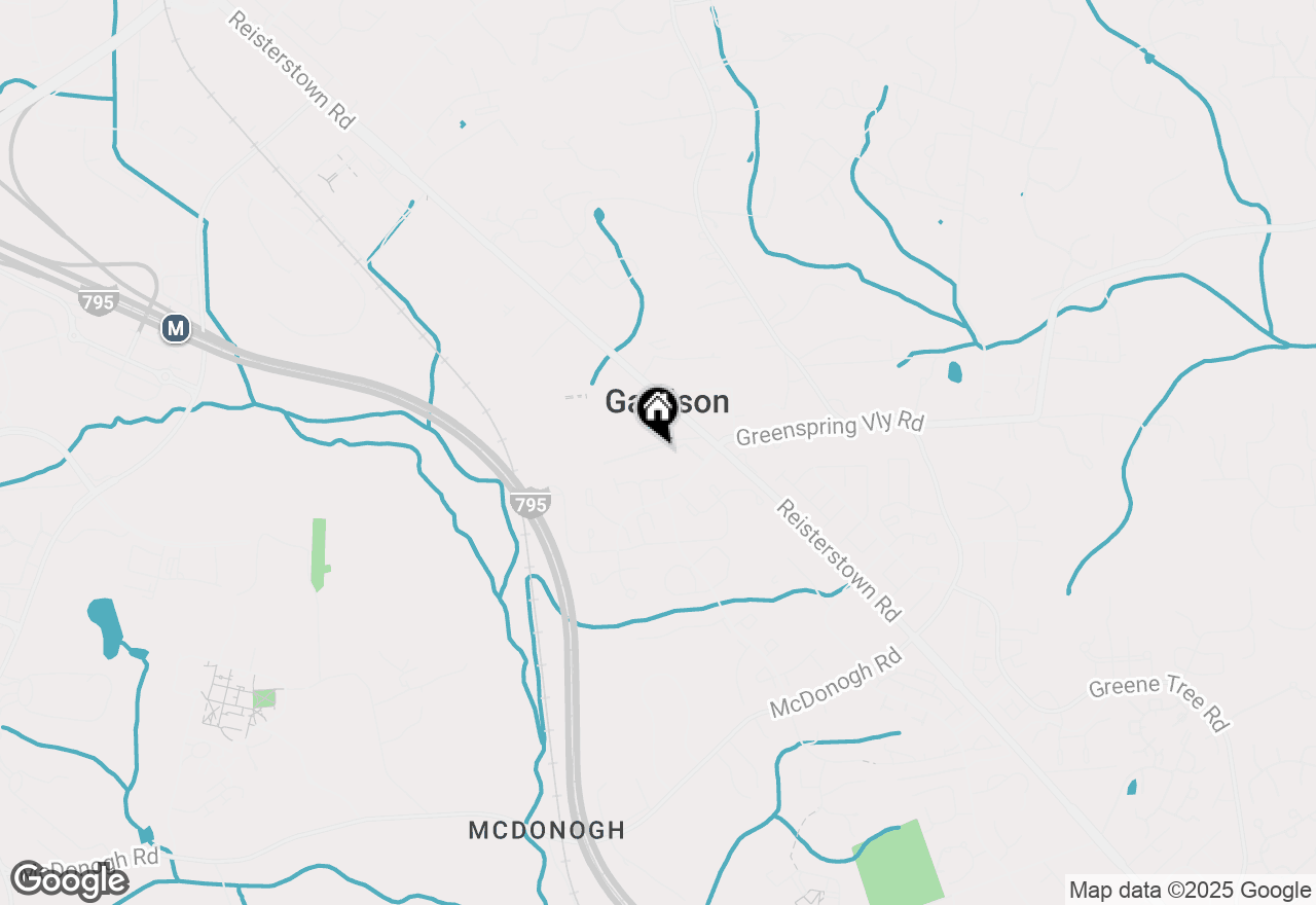 Map of 8101 Greenspring Way #8101-E, Owings Mills, MD 21117