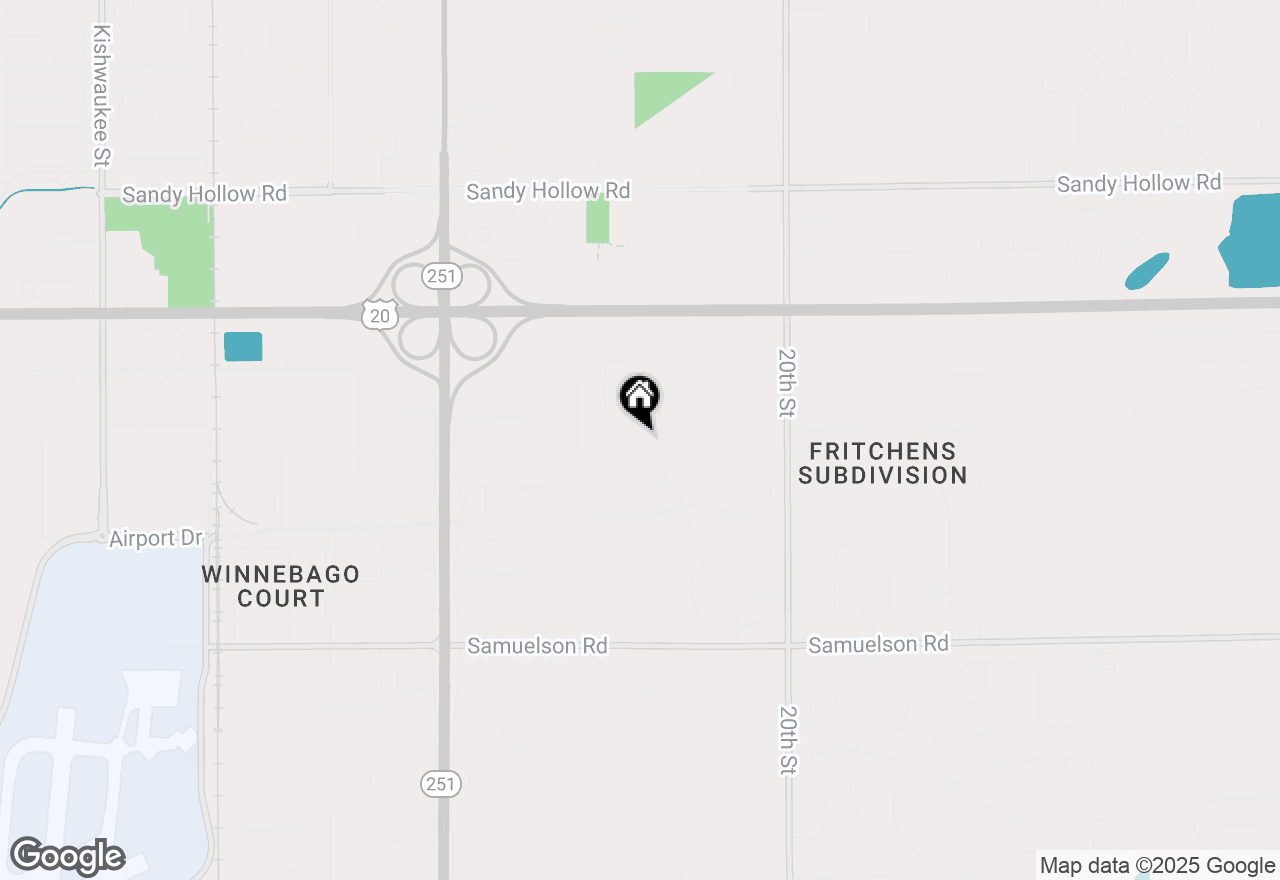 Map of 4430 Sunbury Drive, Rockford, IL 61109