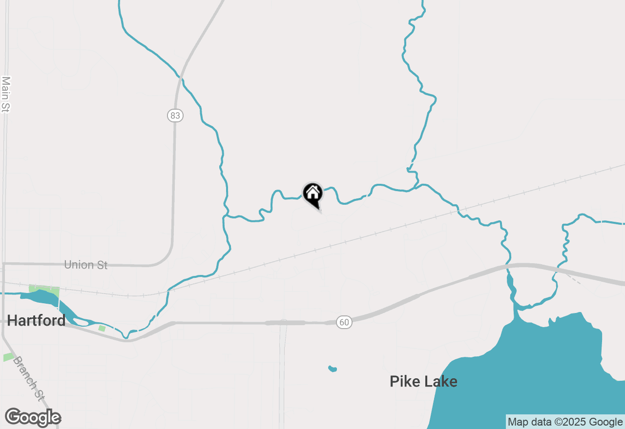 Map of 1643 Nature Trl, Hartford, WI 53027