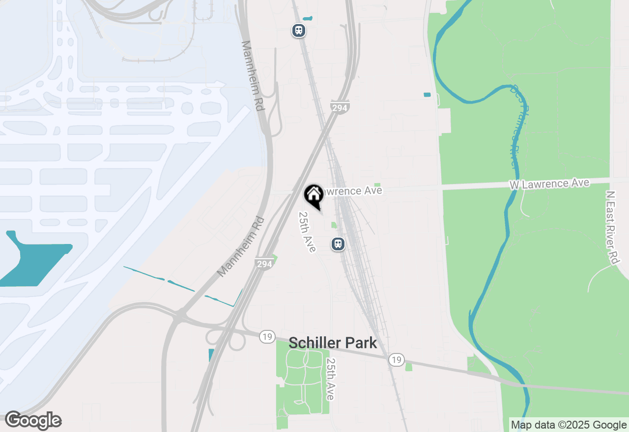 Map of 9864 W Leland Avenue #416, Schiller Park, IL 60176