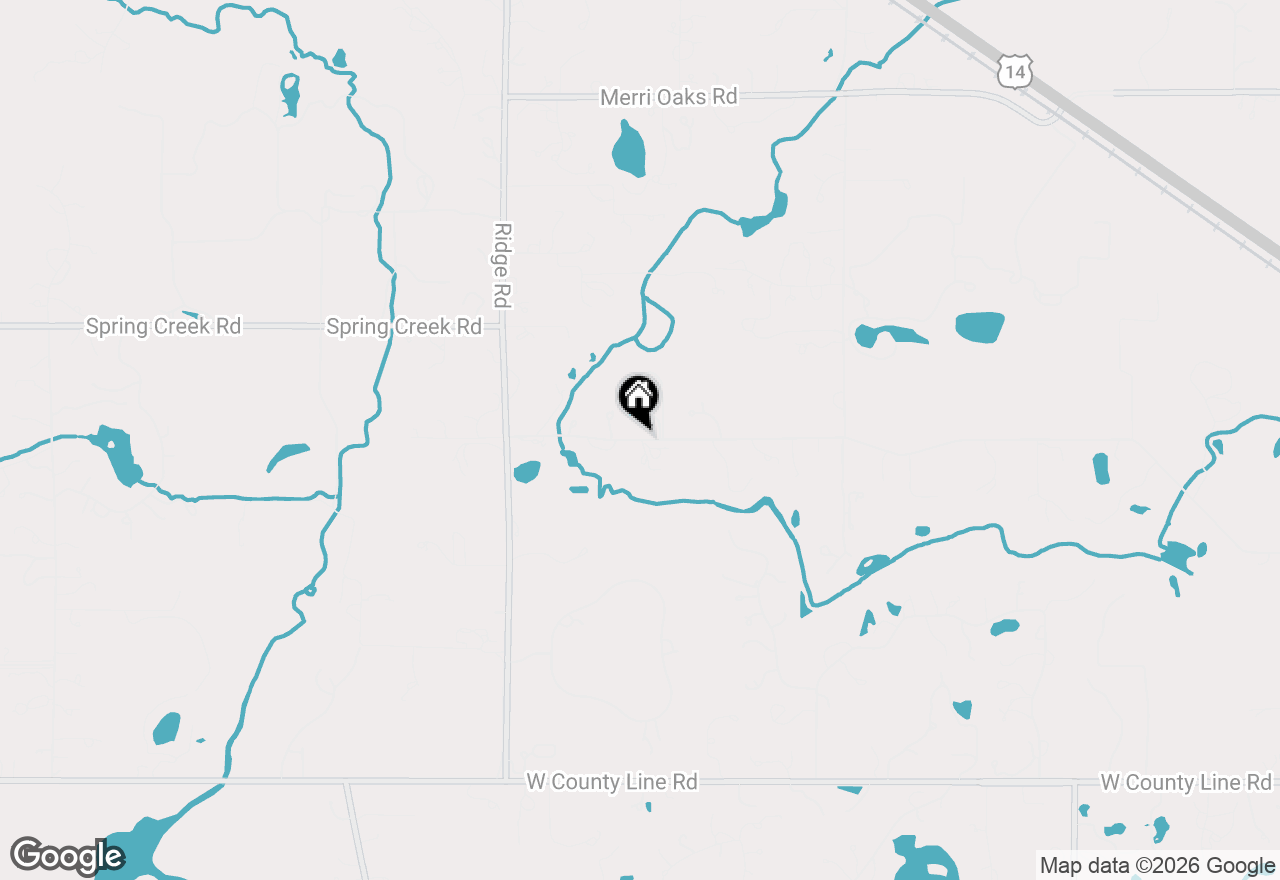 Map of 546 Oak Knoll Road, Barrington Hills, IL 60010