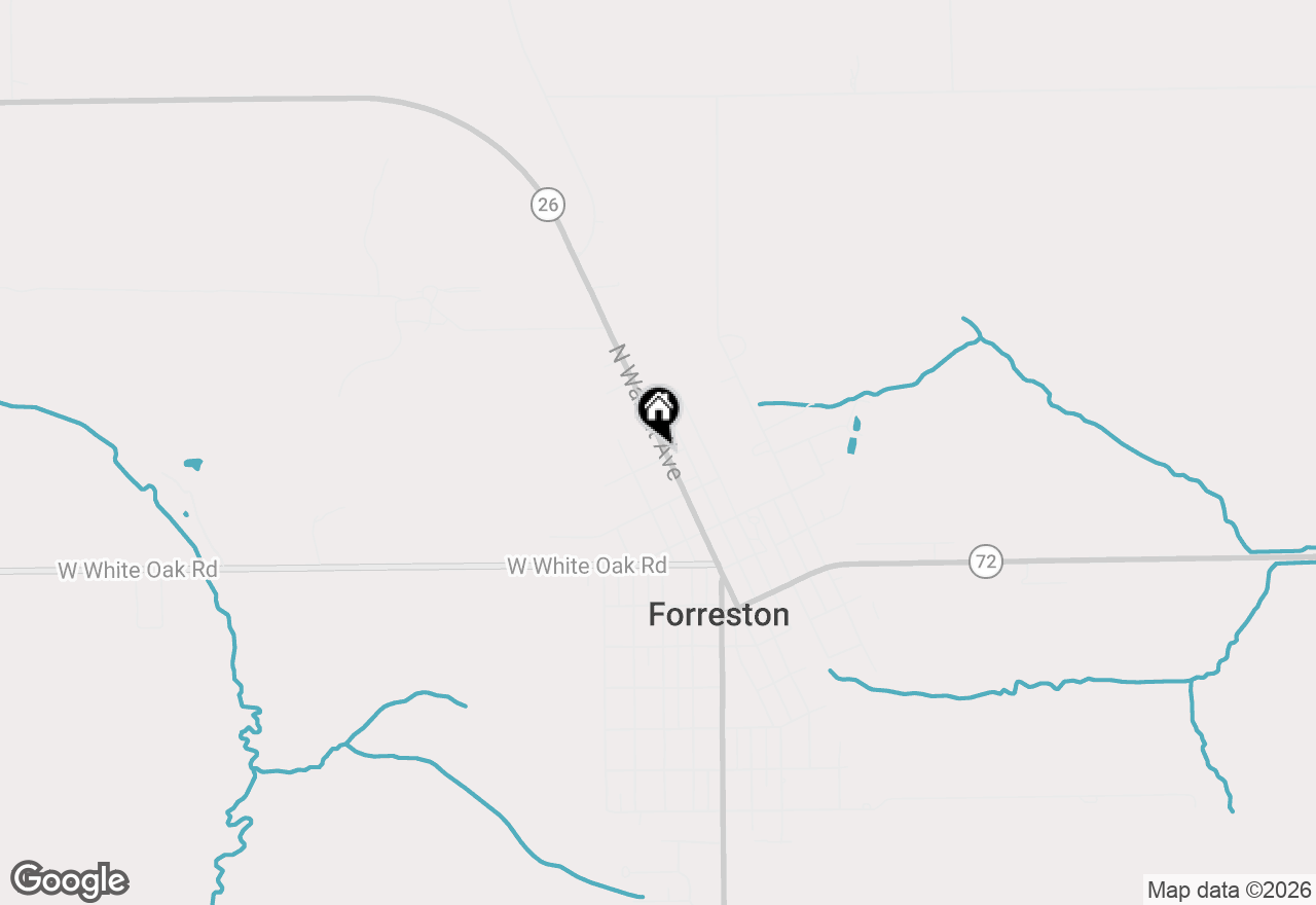 Map of 502 N Walnut Avenue, Forreston, IL 61030