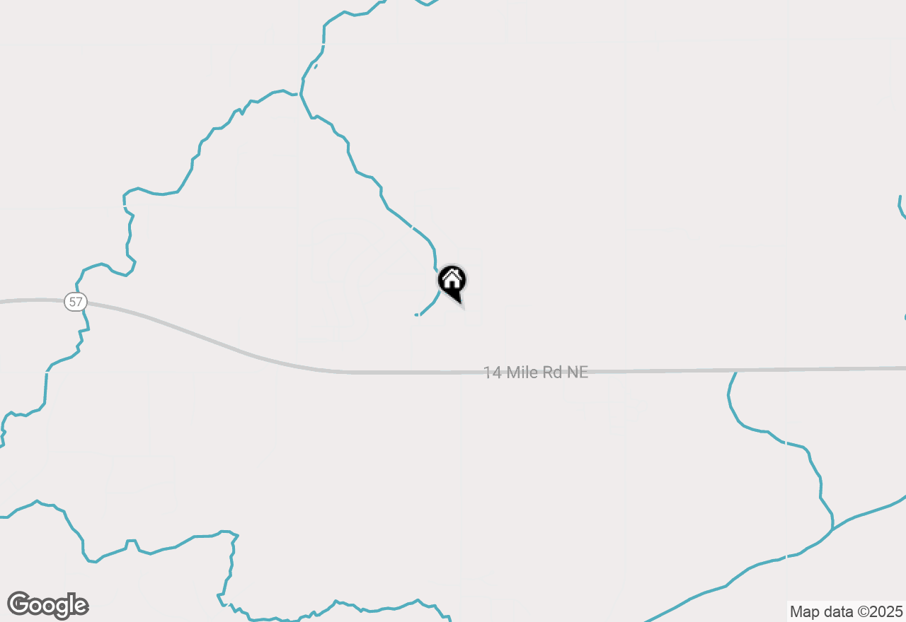 Map of 5981 Addison Way Drive, Rockford, MI 49341