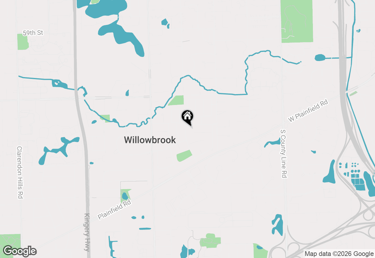 Map of 6457 Rodgers Drive, Willowbrook, IL 60527