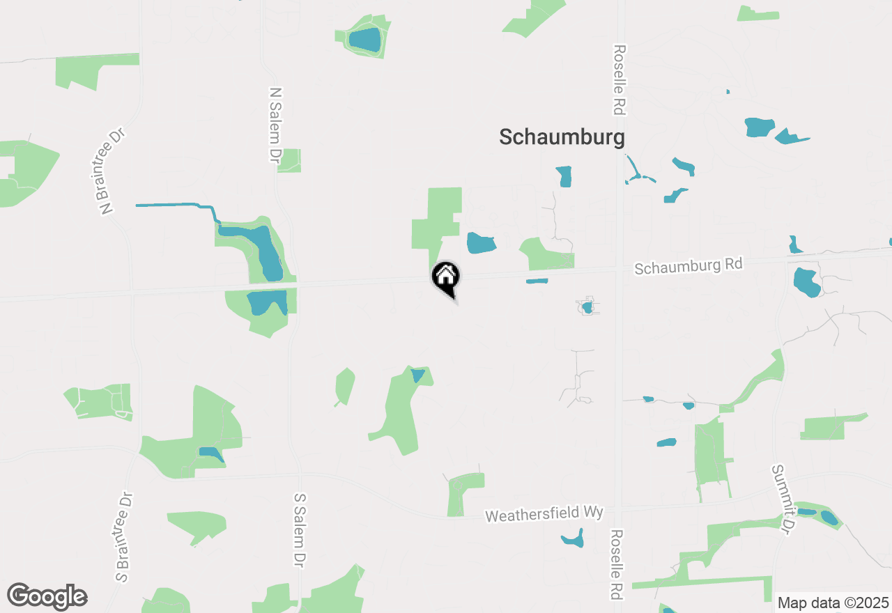 Map of 412 Forest Court, Schaumburg, IL 60193