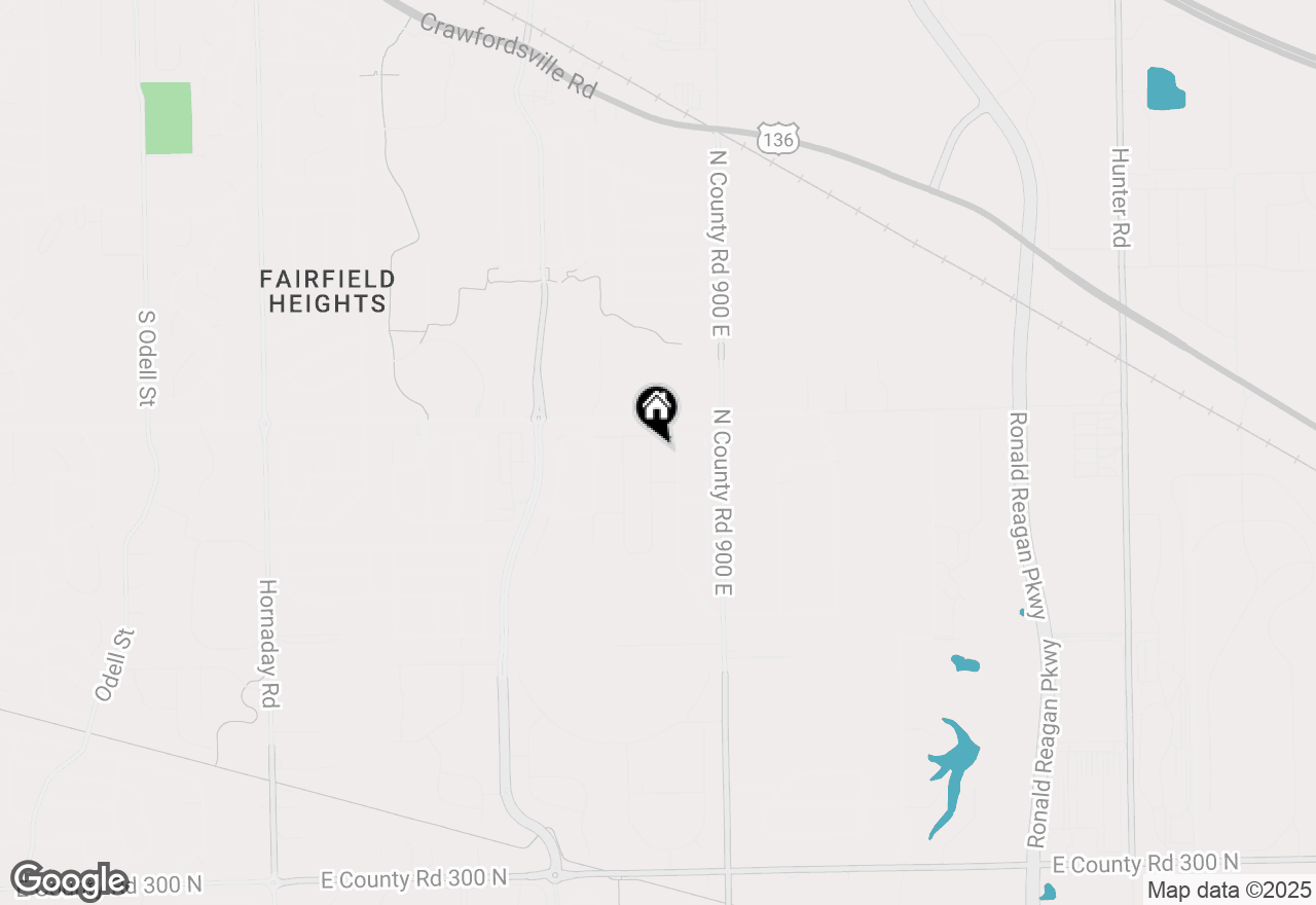 Map of 3924 Castle Hill Drive, Brownsburg, IN 46112