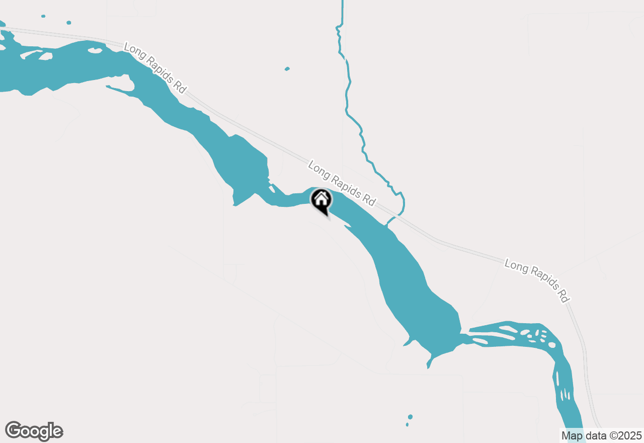 Map of Lot B Lake Bluff Drive, Alpena, MI 49707