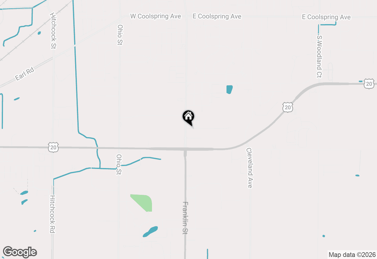 Map of 3940 Franklin Street, Michigan City, IN 46360