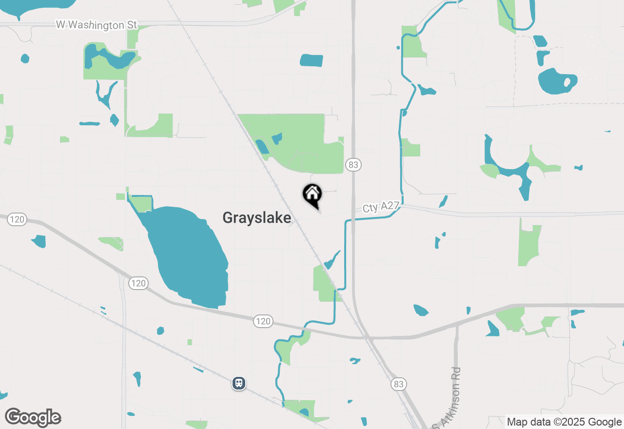 Map of 408 Center Street, Grayslake, IL 60030