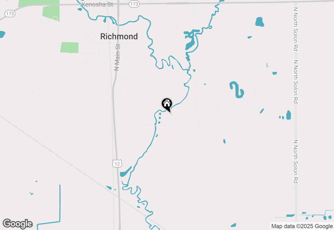 Map of 5116 Bonnie Brae Road, Richmond, IL 60071