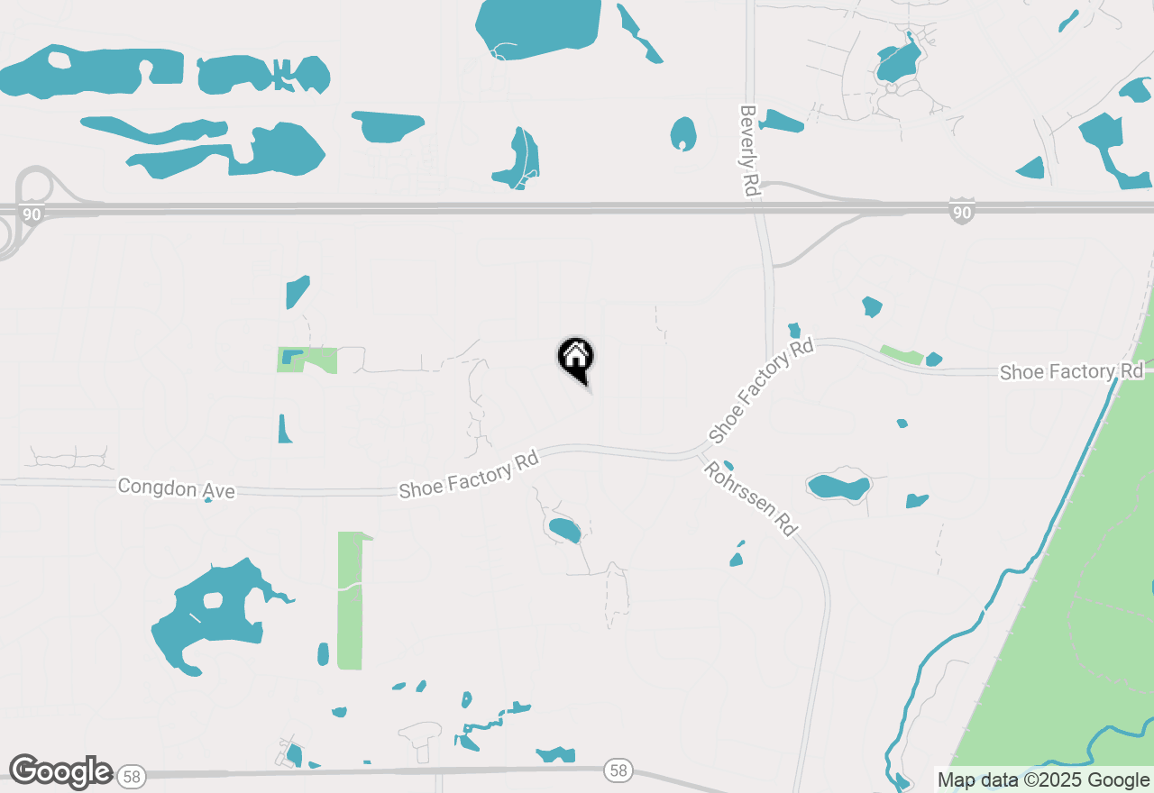 Map of 1845 Avon Drive, Hoffman Estates, IL 60192