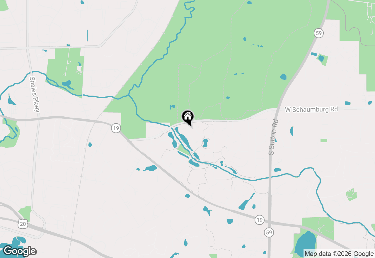 Map of 5 Orchid Court, Streamwood, IL 60107