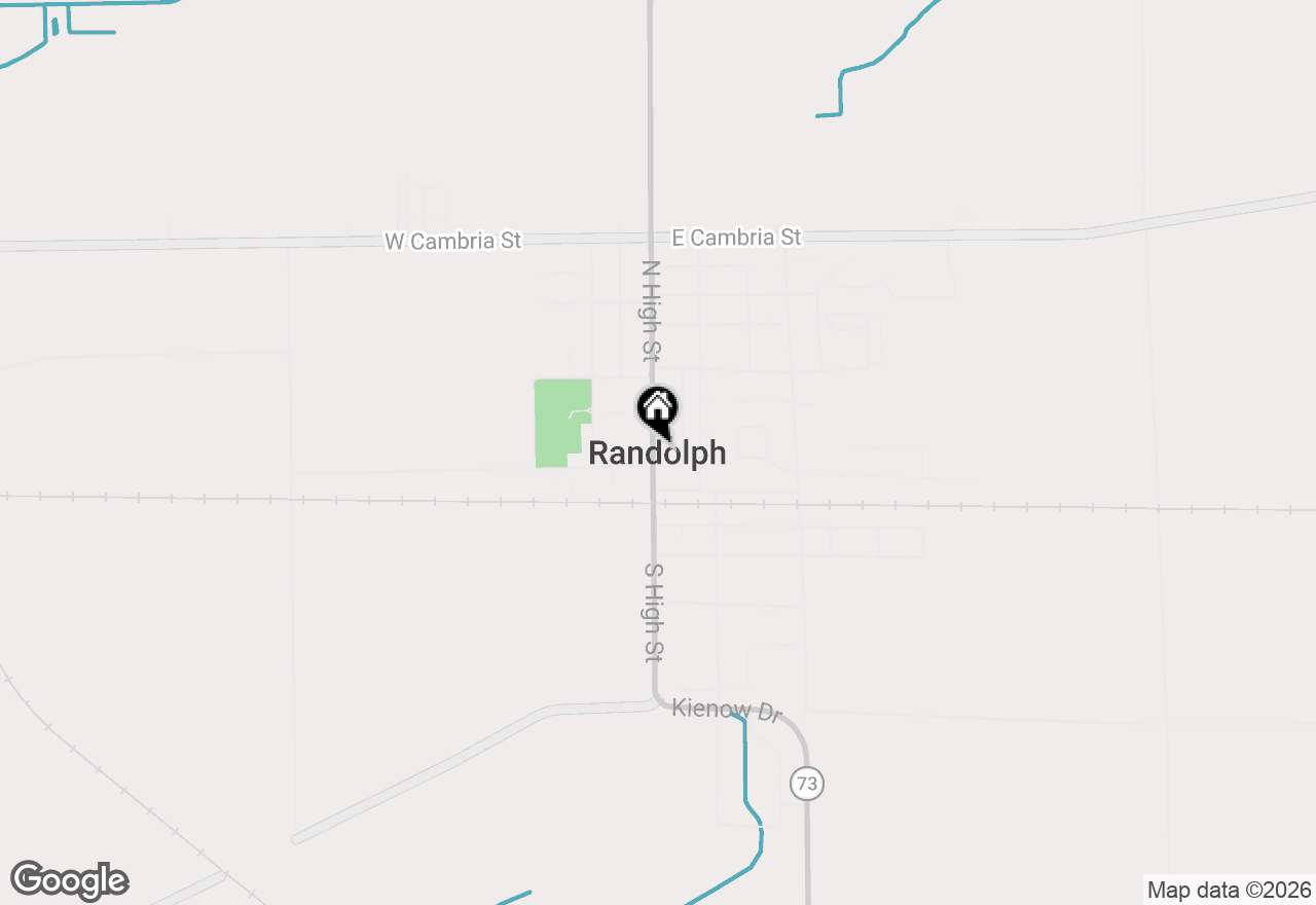 Map of N9380 Idle Drive, Randolph, WI 53956