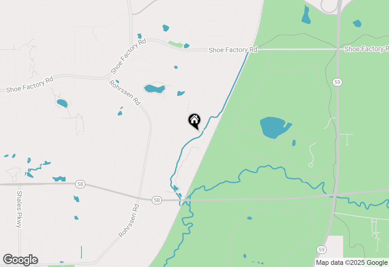 Map of 5335 Fox Path Lane, Hoffman Estates, IL 60192