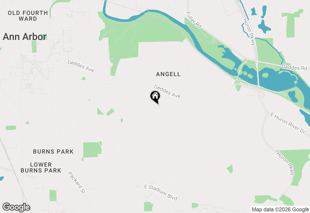 Map of 2200 Navarre Circle, Ann Arbor, MI 48104