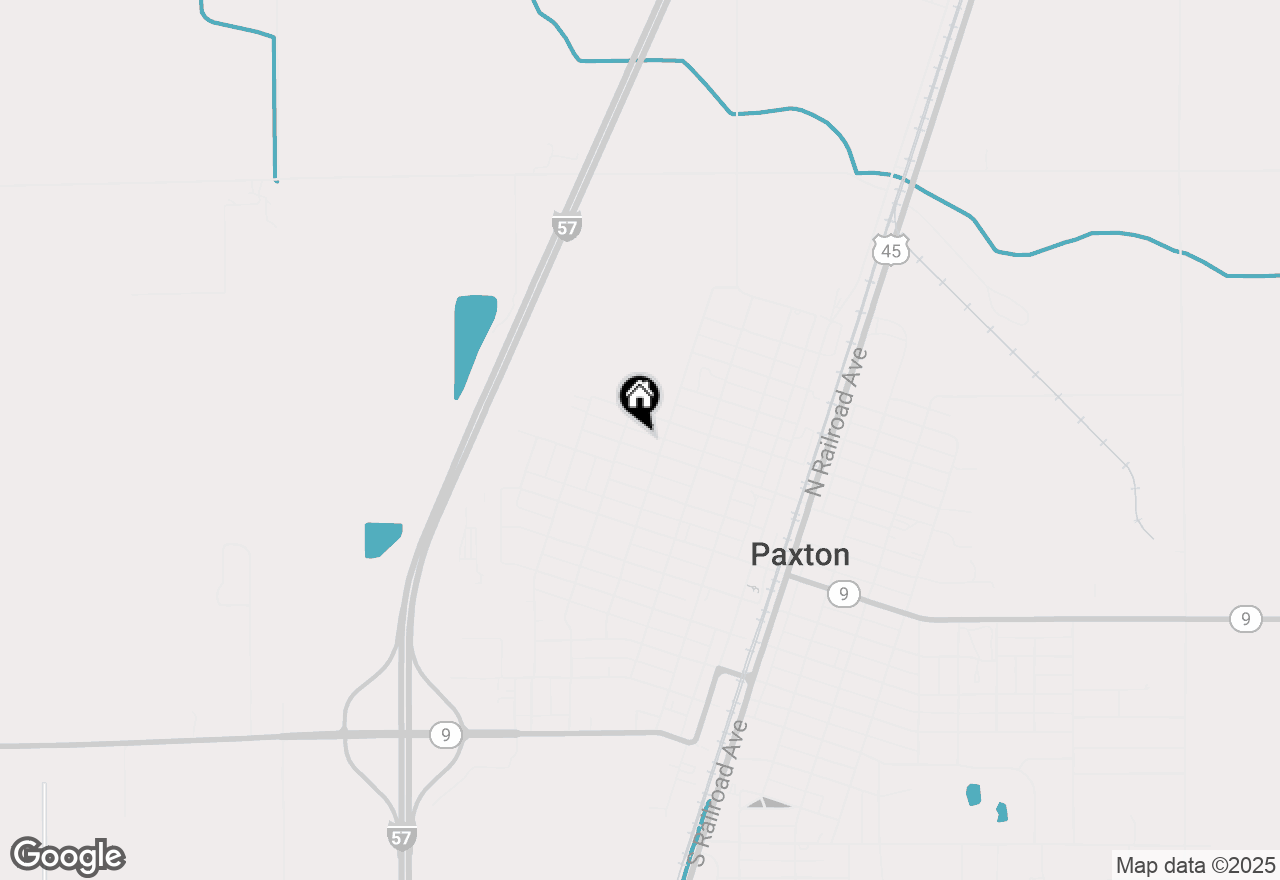 Map of 427 W Holmes Street, Paxton, IL 60957