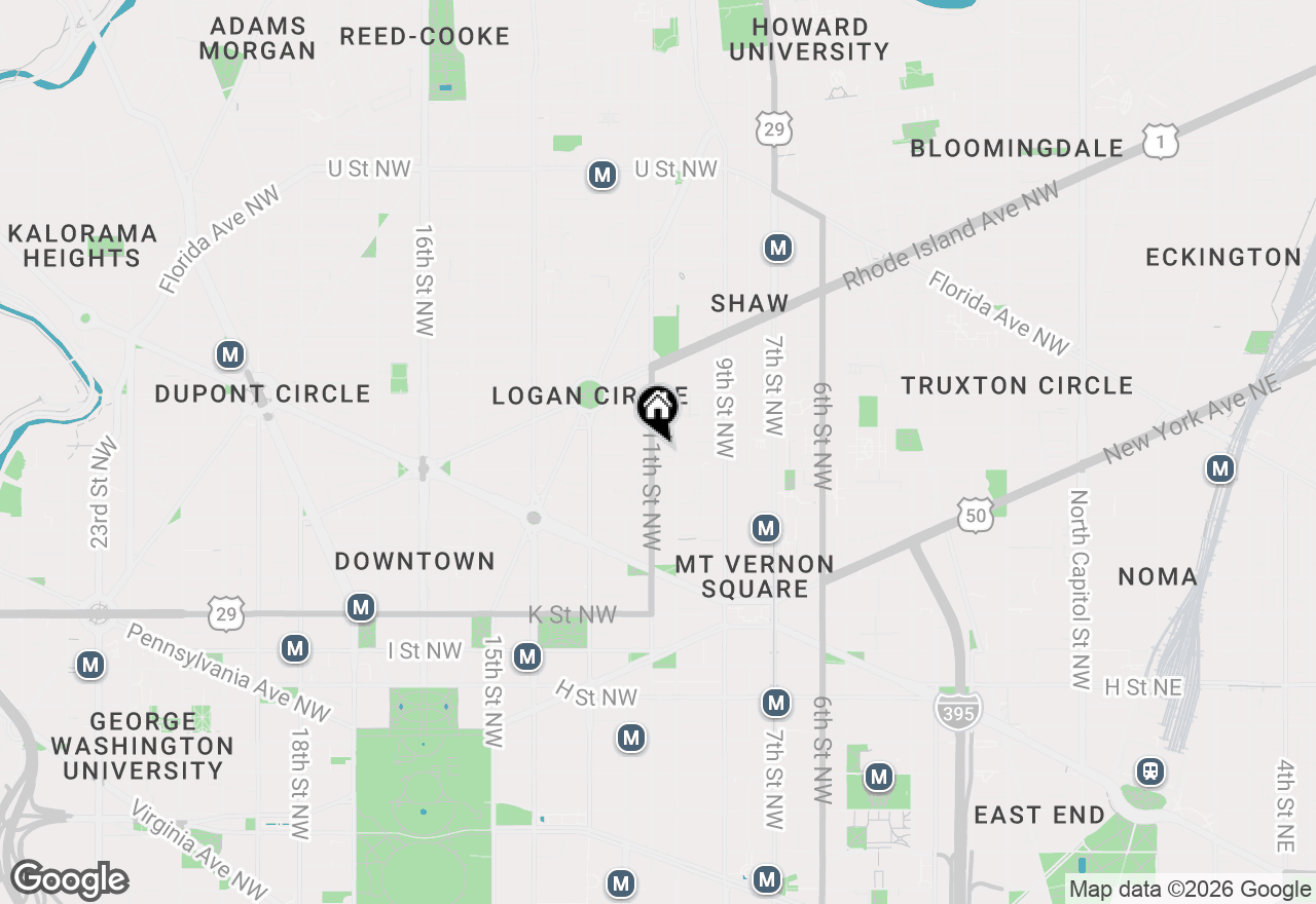 Map of 1313 11th Street Nw #5, Washington, DC 20005