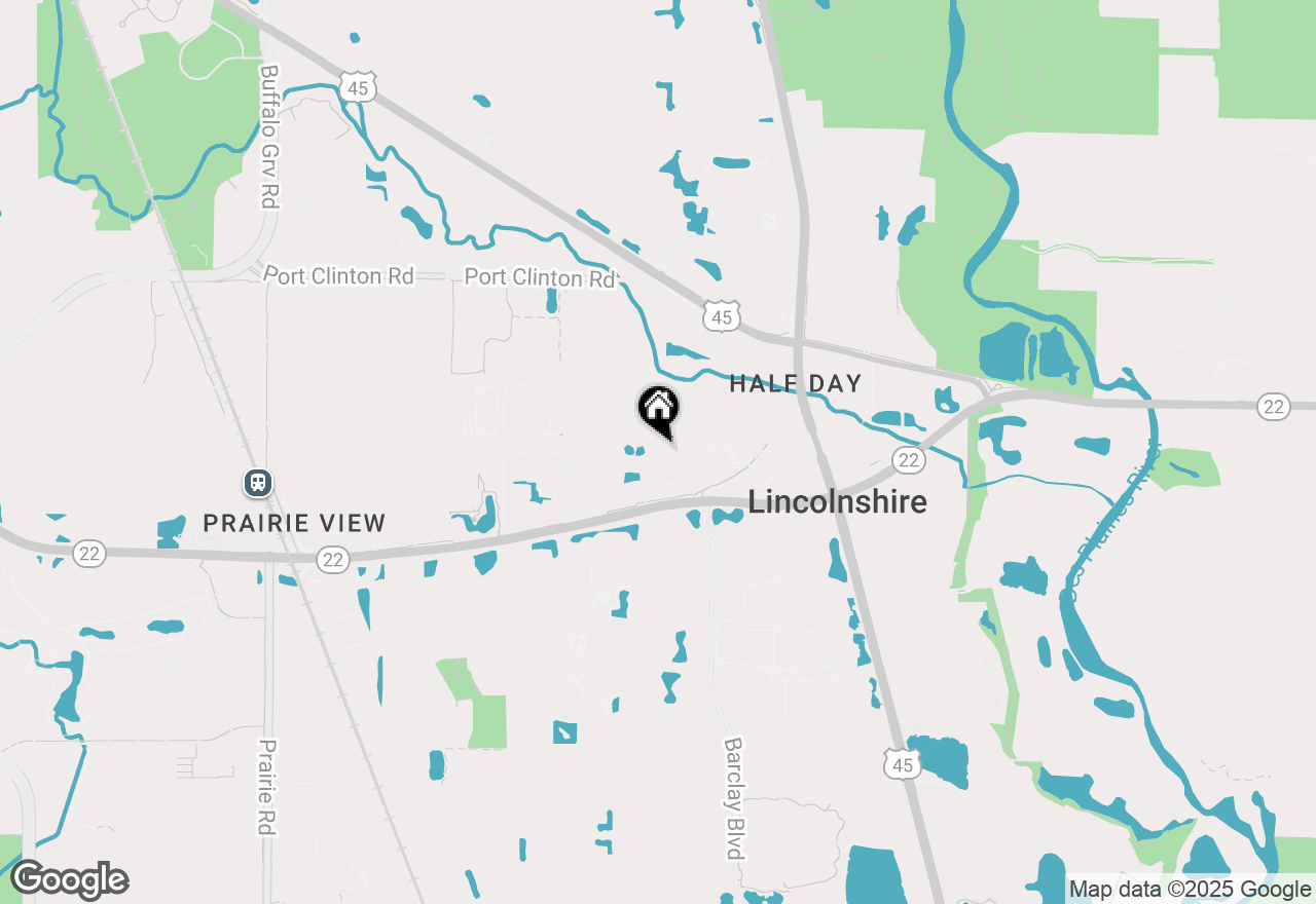 Map of 2 Charlestowne Court, Lincolnshire, IL 60069