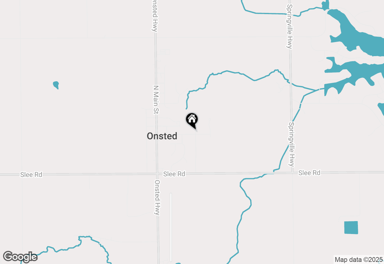 Map of 340 E 4th Street, Onsted, MI 49265