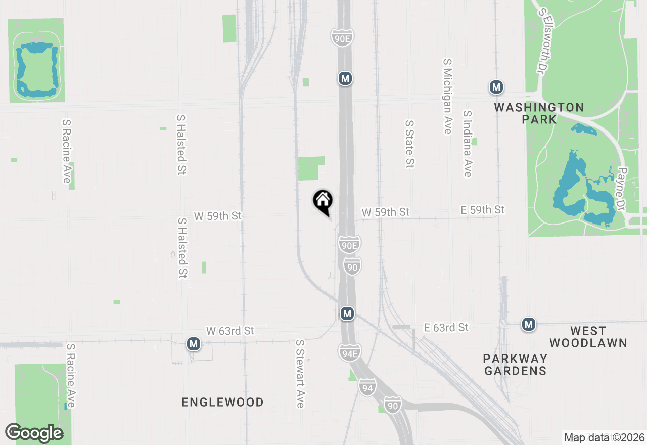 Map of 5914 S Princeton Avenue, Chicago, IL 60621