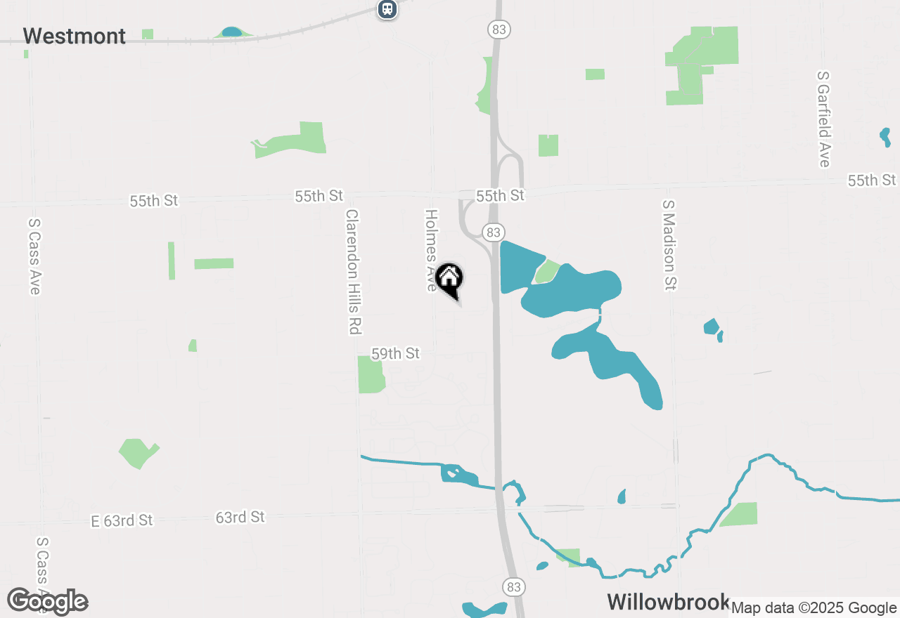 Map of 5740 Concord Lane #1, Clarendon Hills, IL 60514