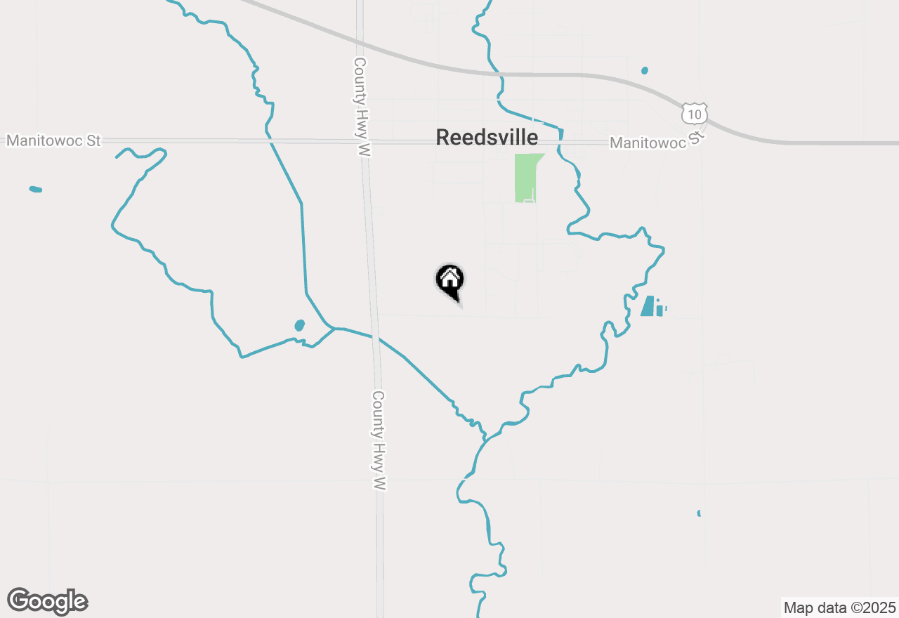 Map of 536 Deerview Dr, Reedsville, WI 54230