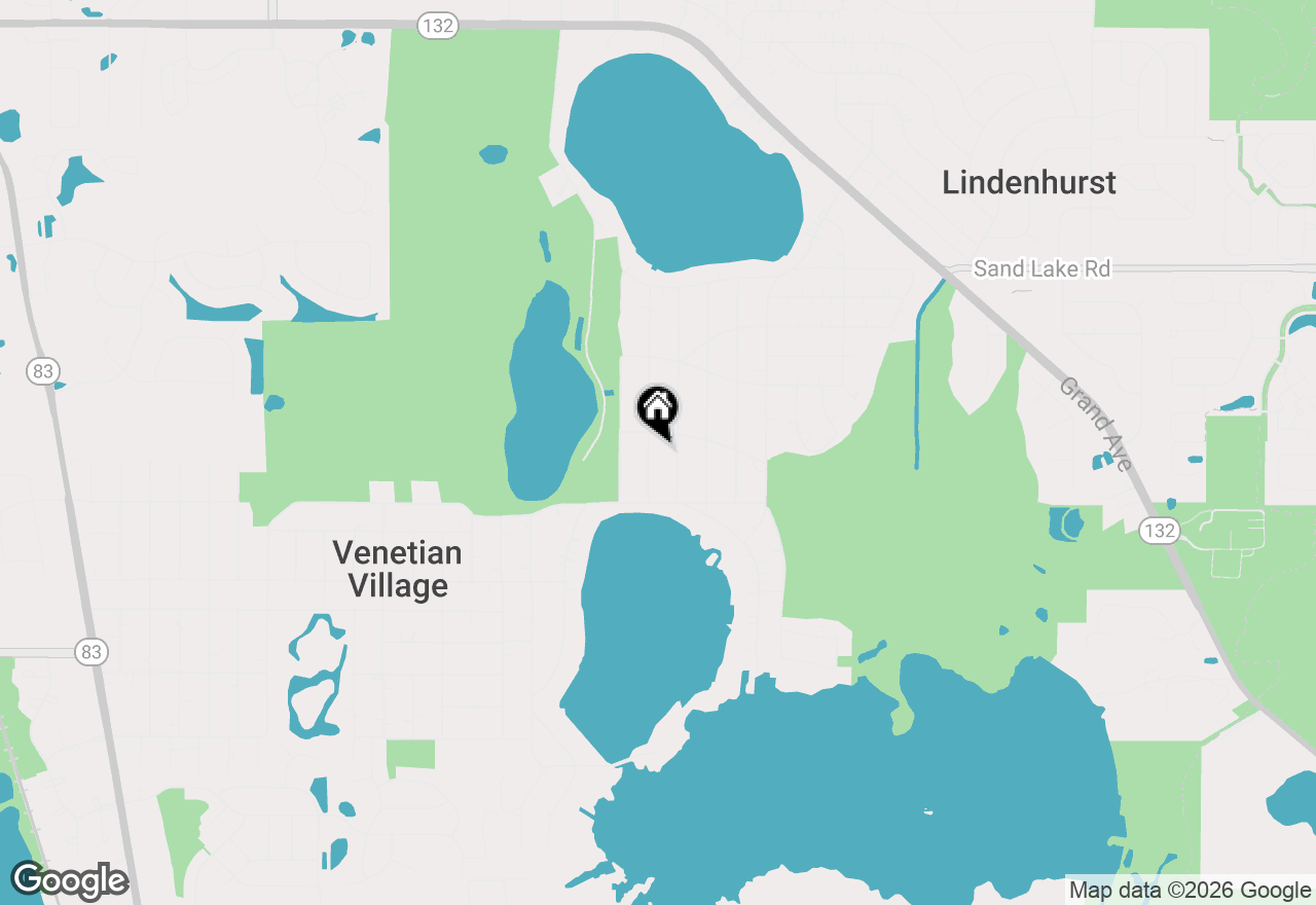 Map of 37113 N Loretto Avenue, Lake Villa, IL 60046